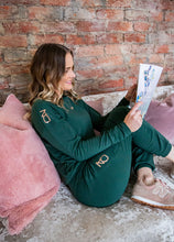 Emerald jersey and jogger Lounge set - Style 363