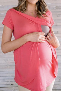 Overlay Maternity / Breastfeeding top